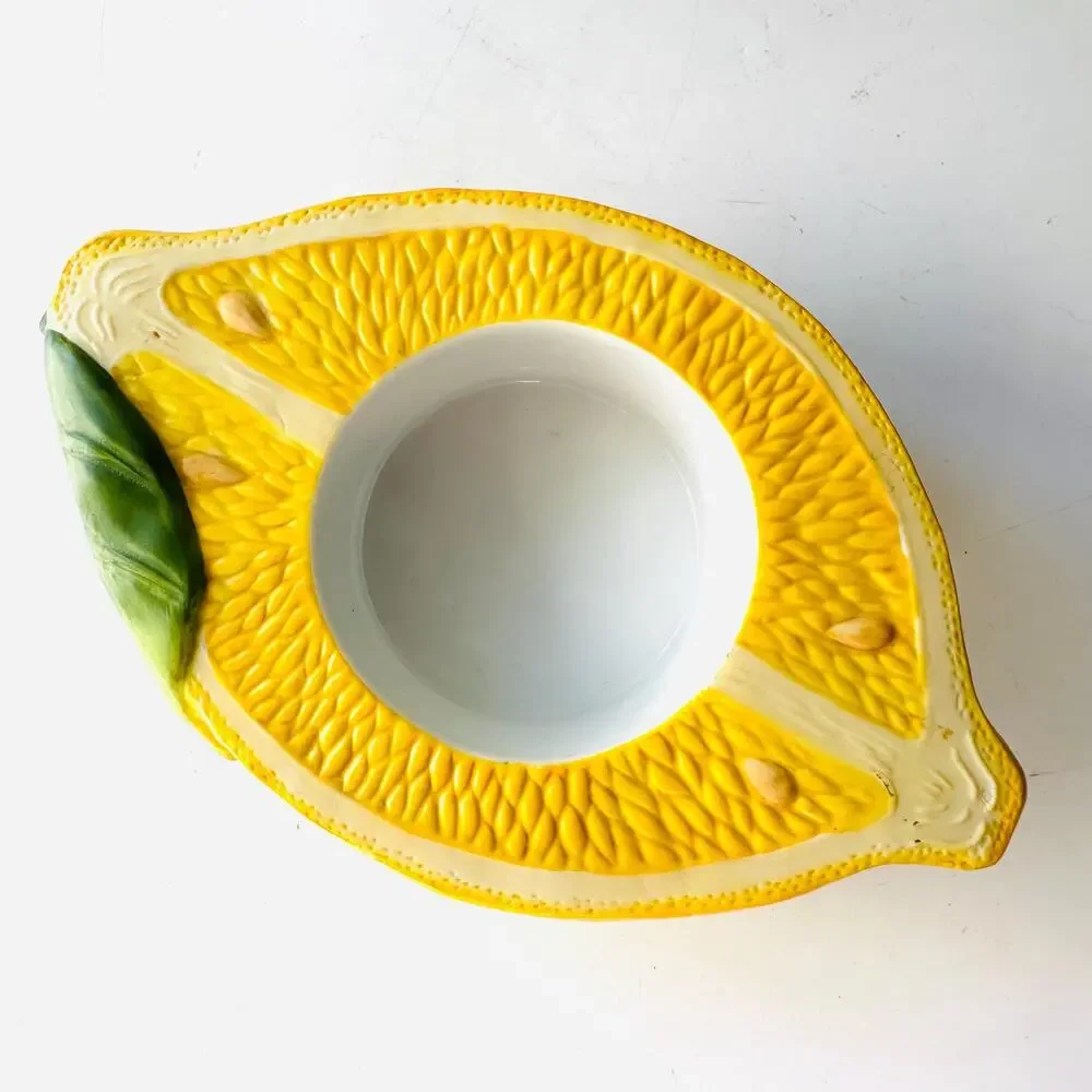 Partylite Lemon Summer Fest Tea Light Candle Holder - Picture 10 of 10